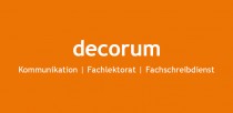 Logo Decorum Lektorat